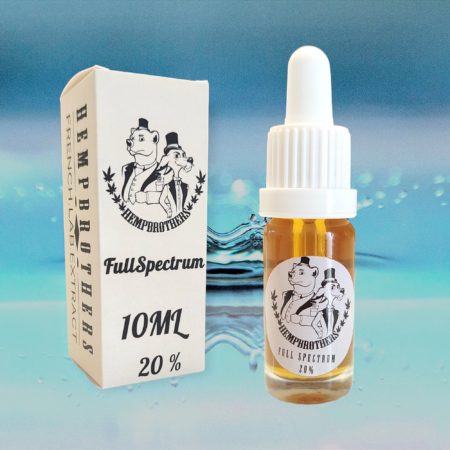 HUILE CBD 20% (2000MG) "Hempbrothers"- SPECTRE COMPLET - 10ML